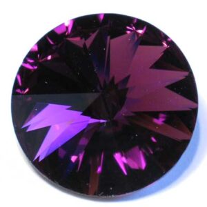 Swarovski Rivoli Amethyst 18 mm