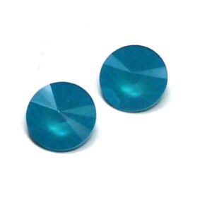1122 Swarovski rivoli Crystal Azure Blue 12 mm 1 st