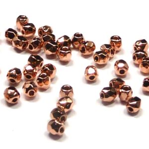 Crystal Copper Plated ”00030-39000” firepolish 2 mm, 50 st