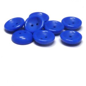 Cup Button ”33050” Opaque Blue 14 mm, 2 st