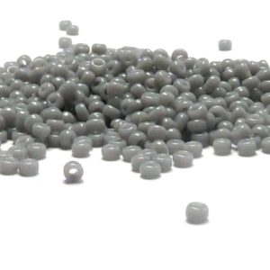 Miyuki 11/0 seedbead ”498” Opaque Cement Grey 10 gr
