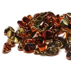 Pinch beads Jet California Gold Rush ”29380-98542” 5*3 mm, 50 st