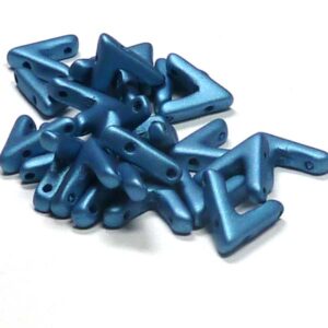 AVA® bead ”29434” Metallic Sea Blue, 10*4 mm, 5 st
