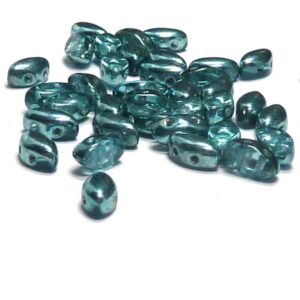 IrisDuo® ”00030-67642” Crystal Marine Metallic Ice, 2-hålspärla