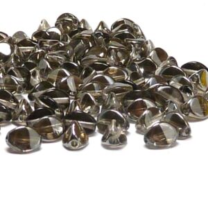 Pinch beads Crystal Chrome ”00030-27401” 5*3 mm, 50 st
