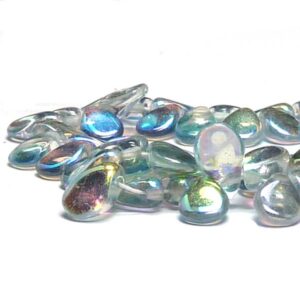 Preciosa Pip – Crystal Blue Rainbow 00030-98538, glaspärla 5*