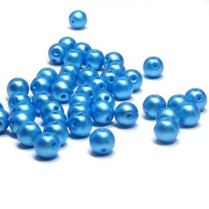 RounDuo® bead – Pastel Turquoise ”25020” 2-håls 5 mm 50 st