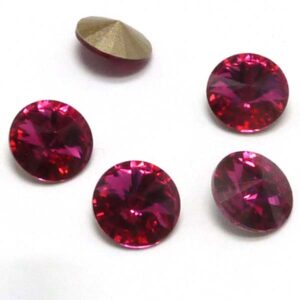 1122 Swarovski Xirius Rivoli SS39 ”Fuchsia” ca 8 mm 1 st